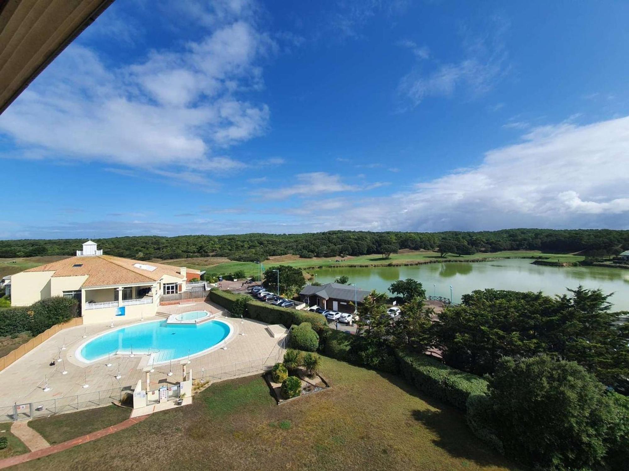 Appartement 2 Pieces/Cabine, Piscine, Parking, Bord De Mer - Saint Jean De Monts - Fr-1-224C-81 Εξωτερικό φωτογραφία