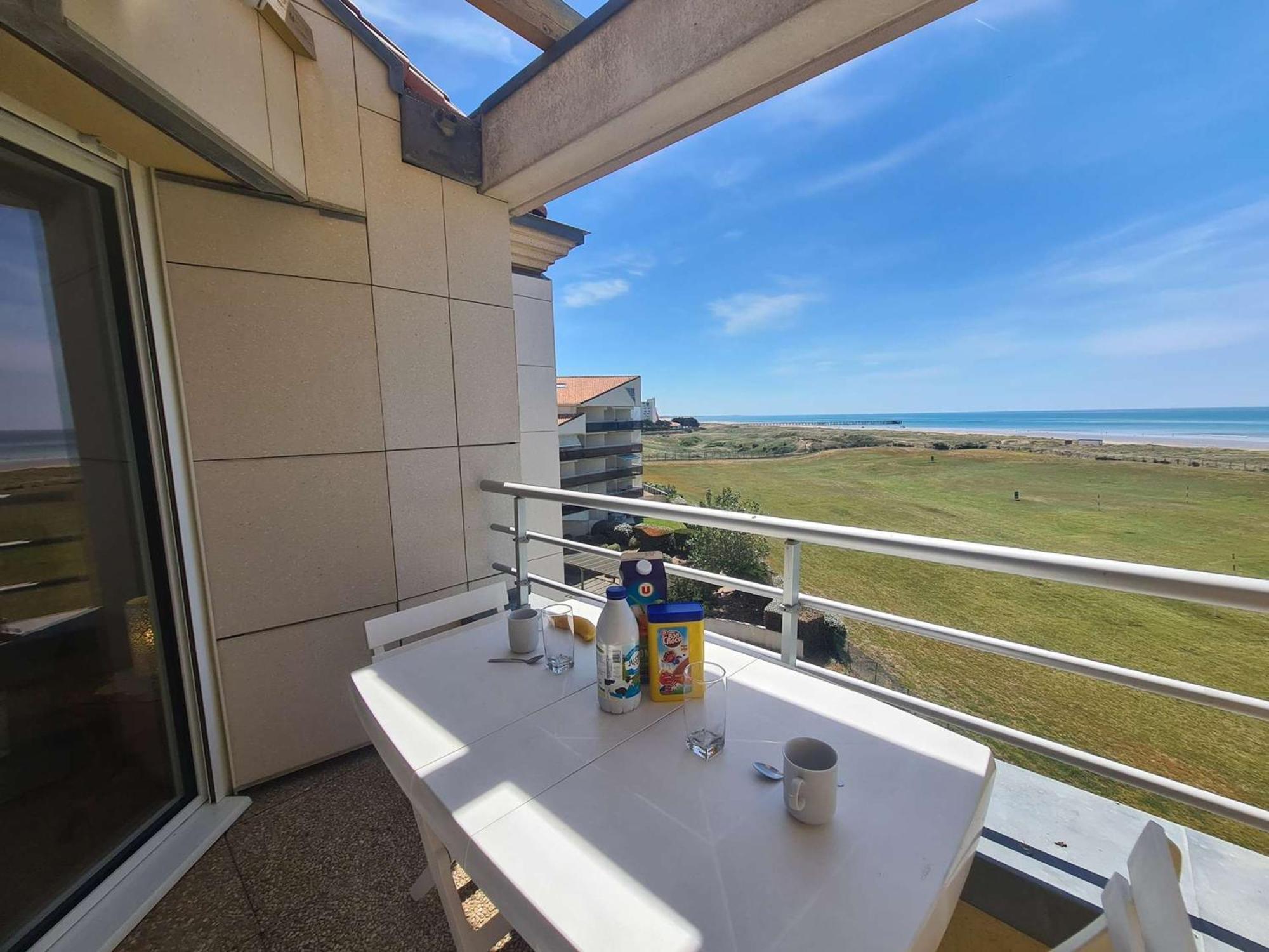 Appartement 2 Pieces/Cabine, Piscine, Parking, Bord De Mer - Saint Jean De Monts - Fr-1-224C-81 Εξωτερικό φωτογραφία